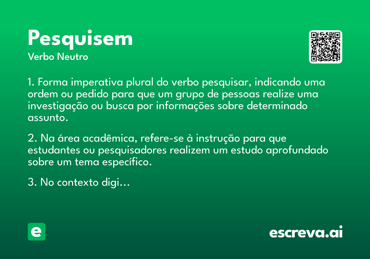 pesquisem