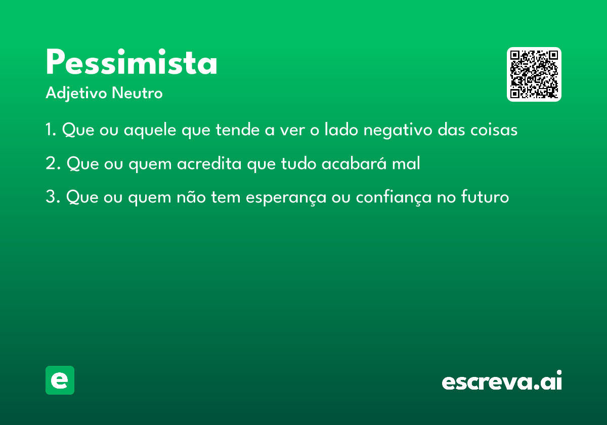 pessimista