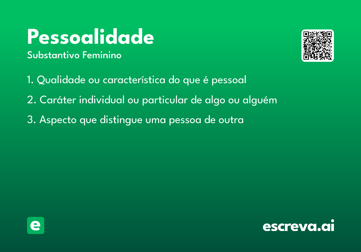pessoalidade