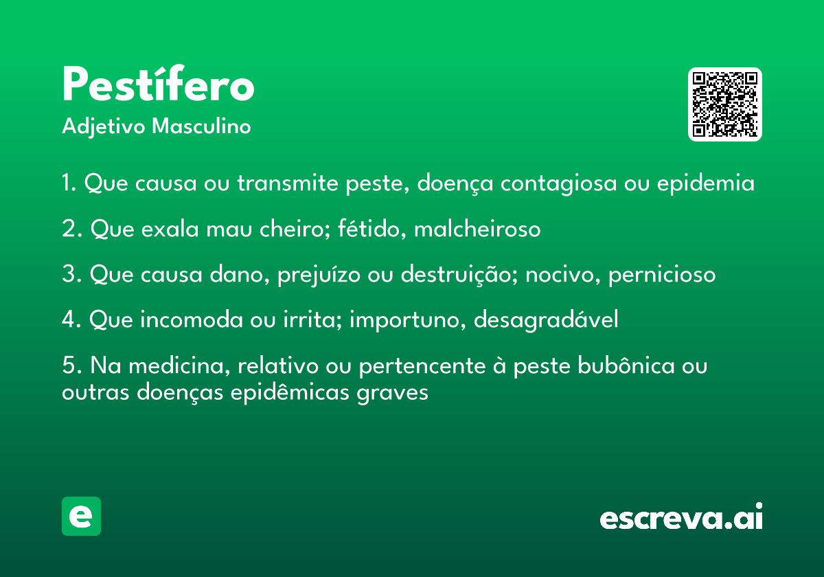 pestífero