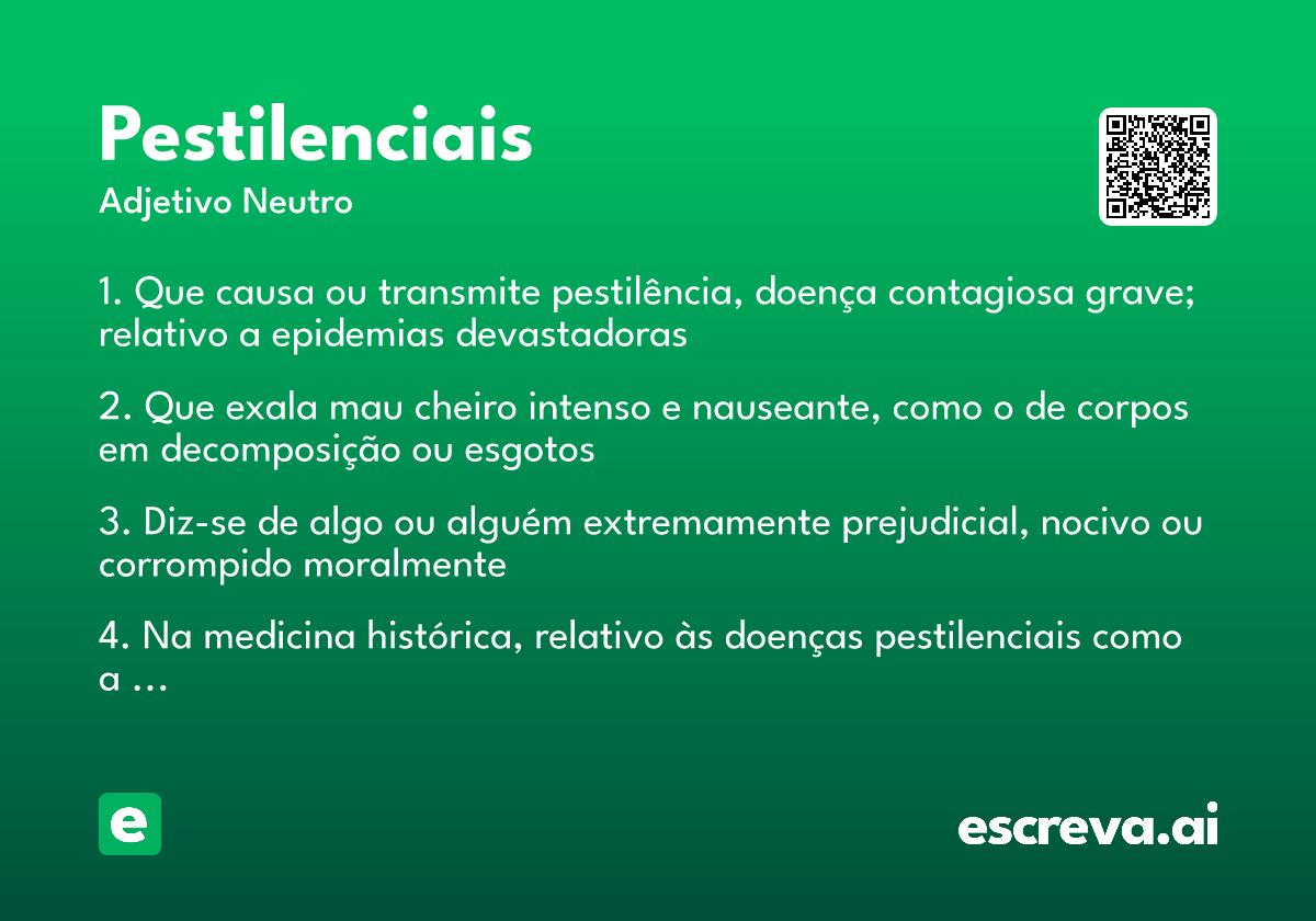 pestilenciais