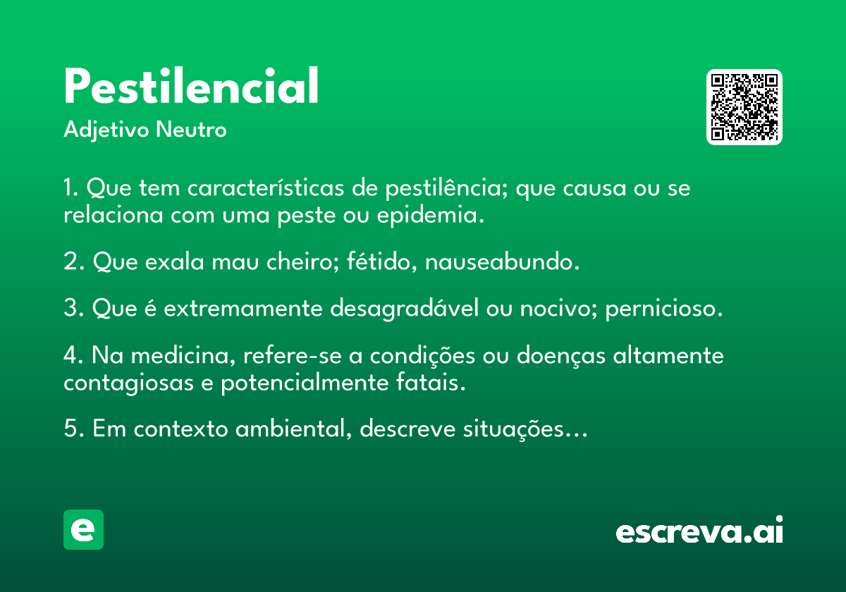 pestilencial