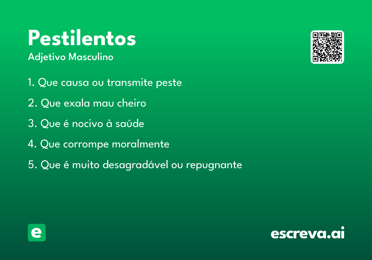 pestilentos