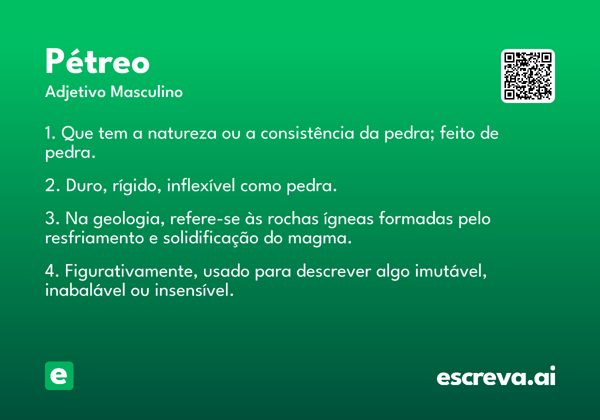 pétreo