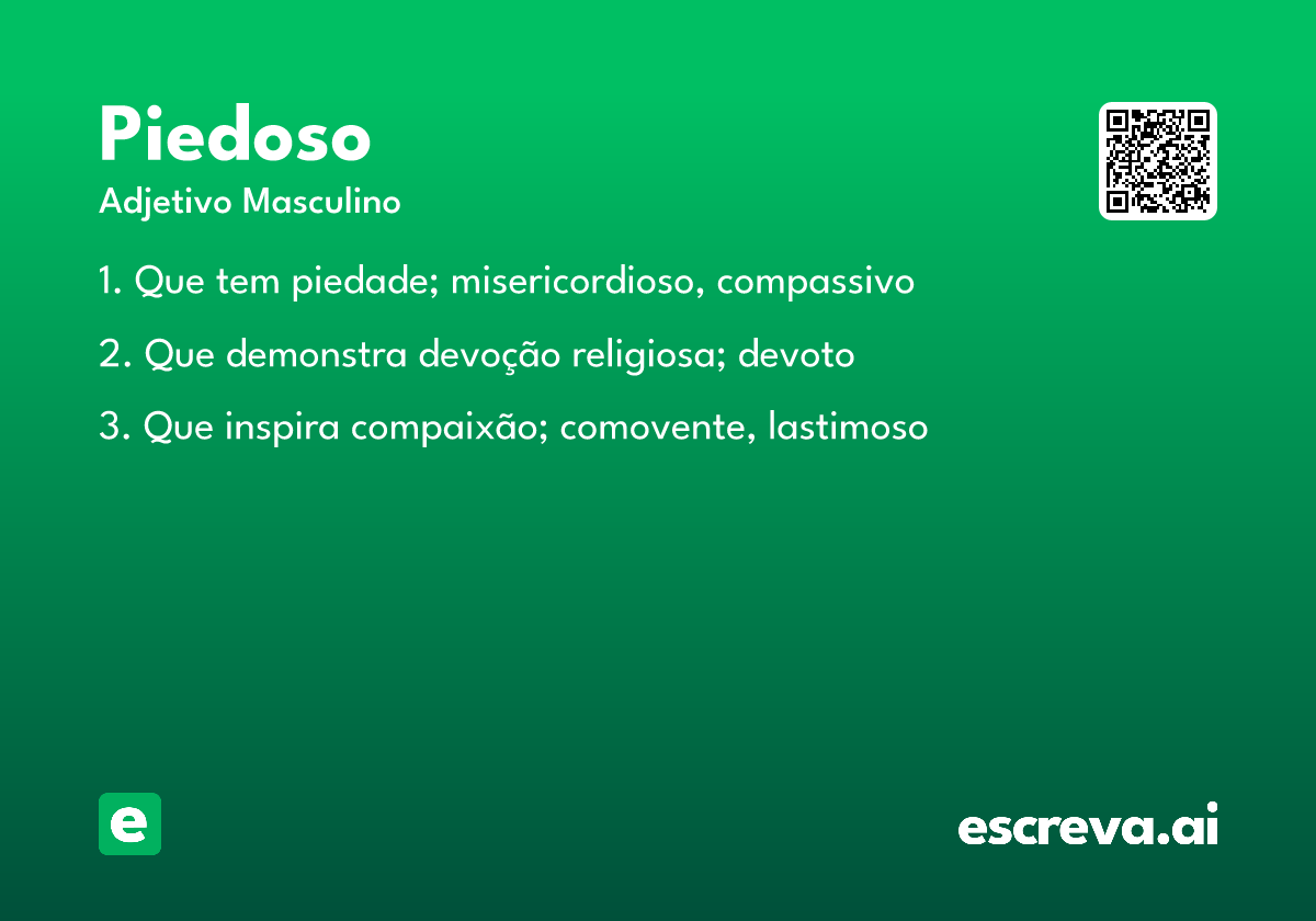 piedoso