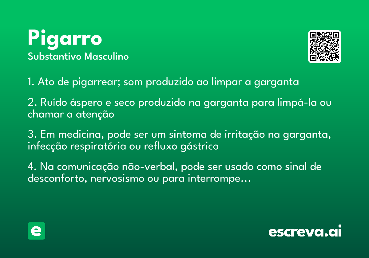 pigarro