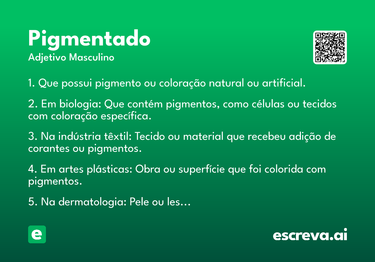 pigmentado
