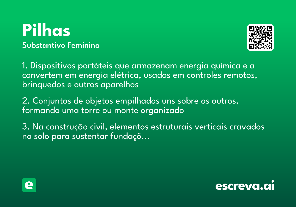 pilhas