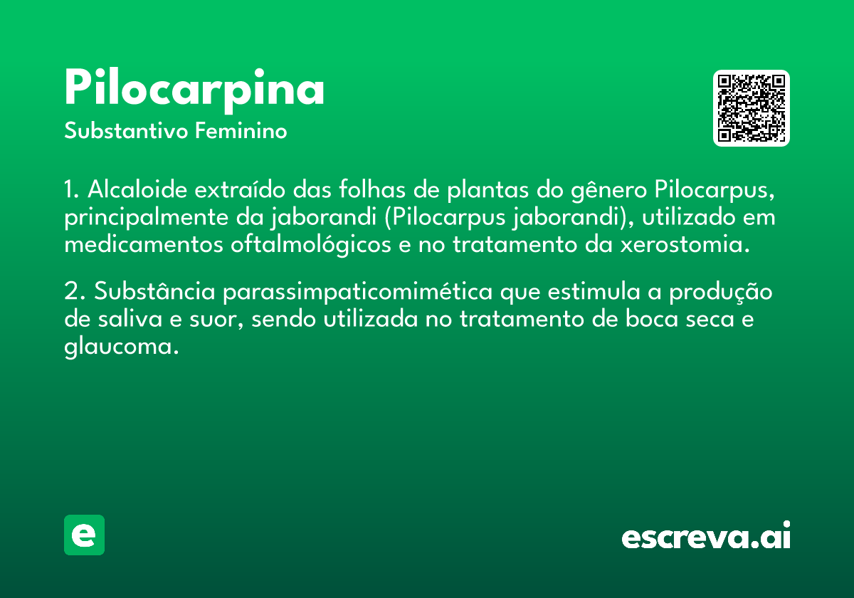 pilocarpina