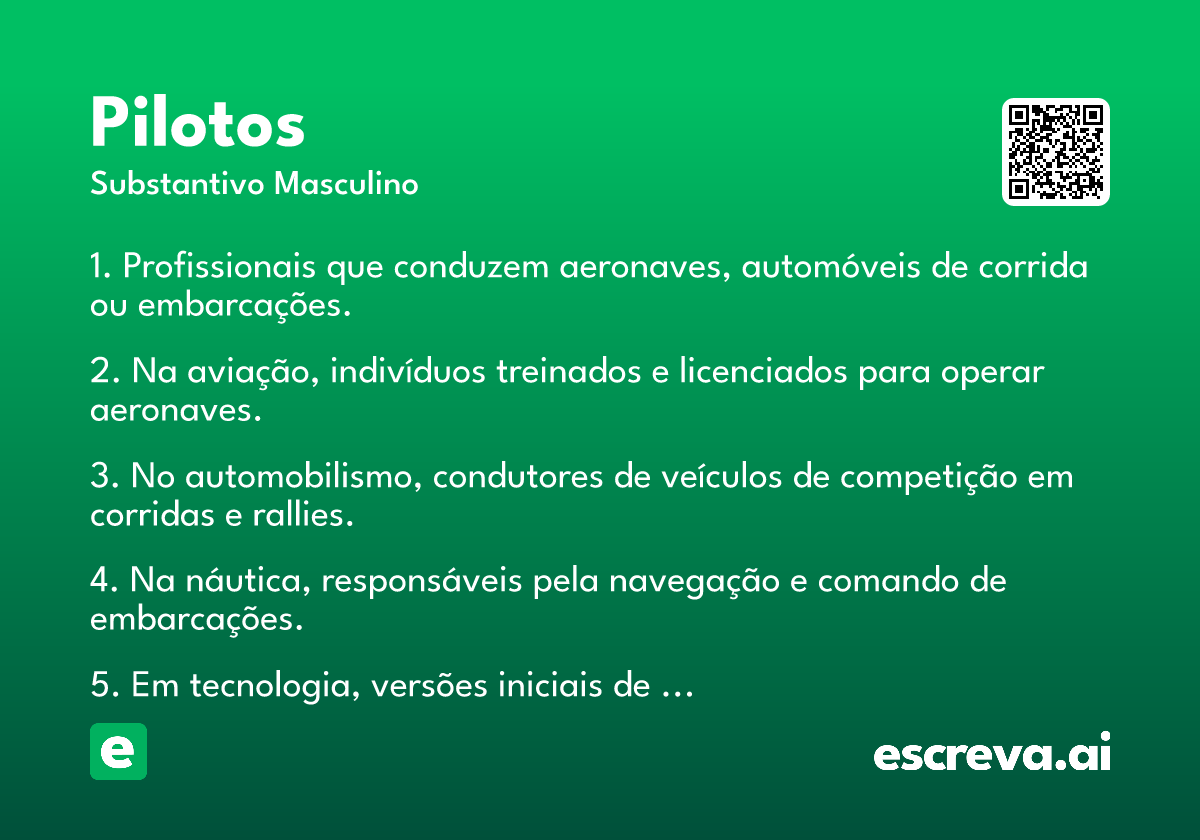 pilotos