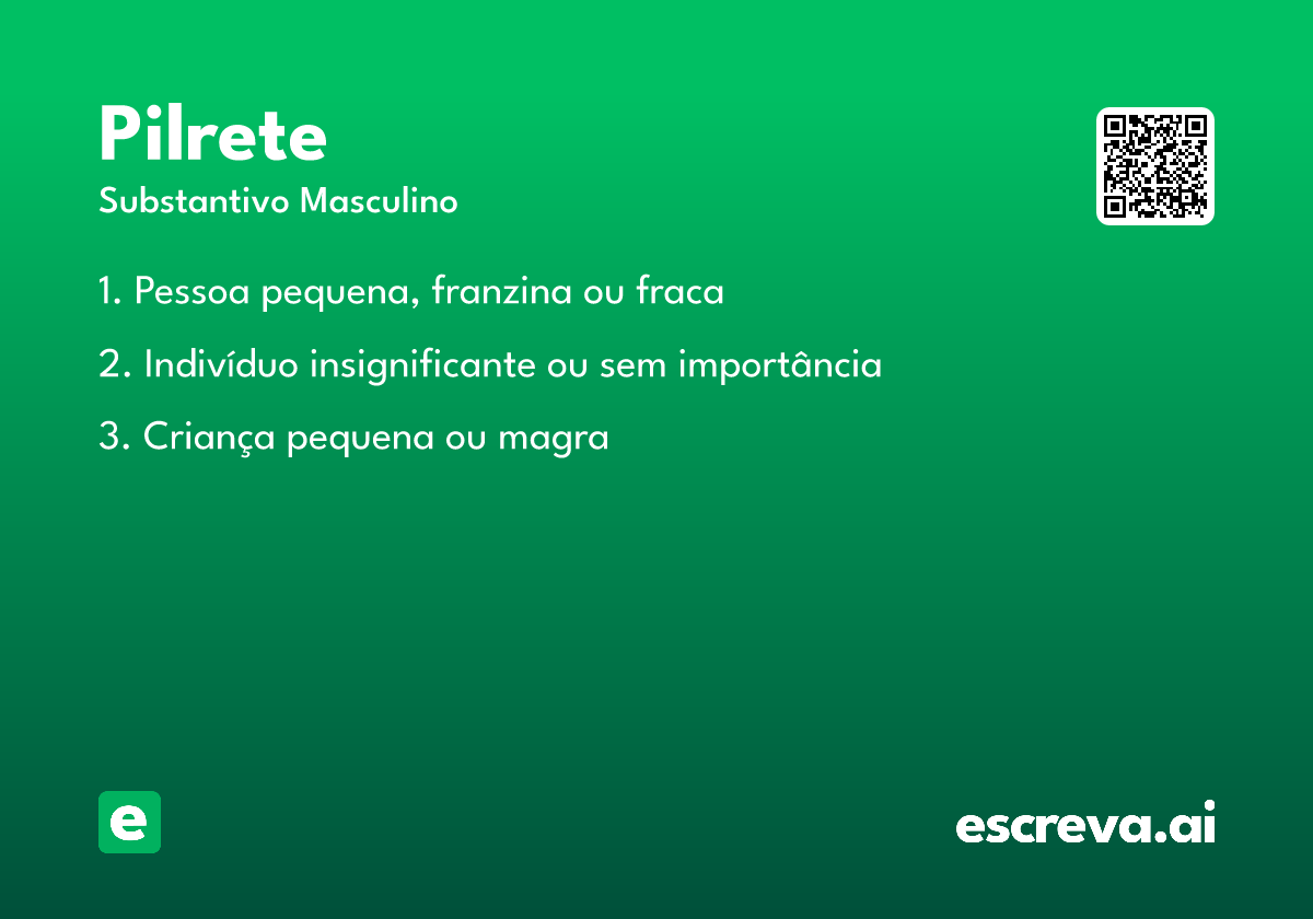 pilrete