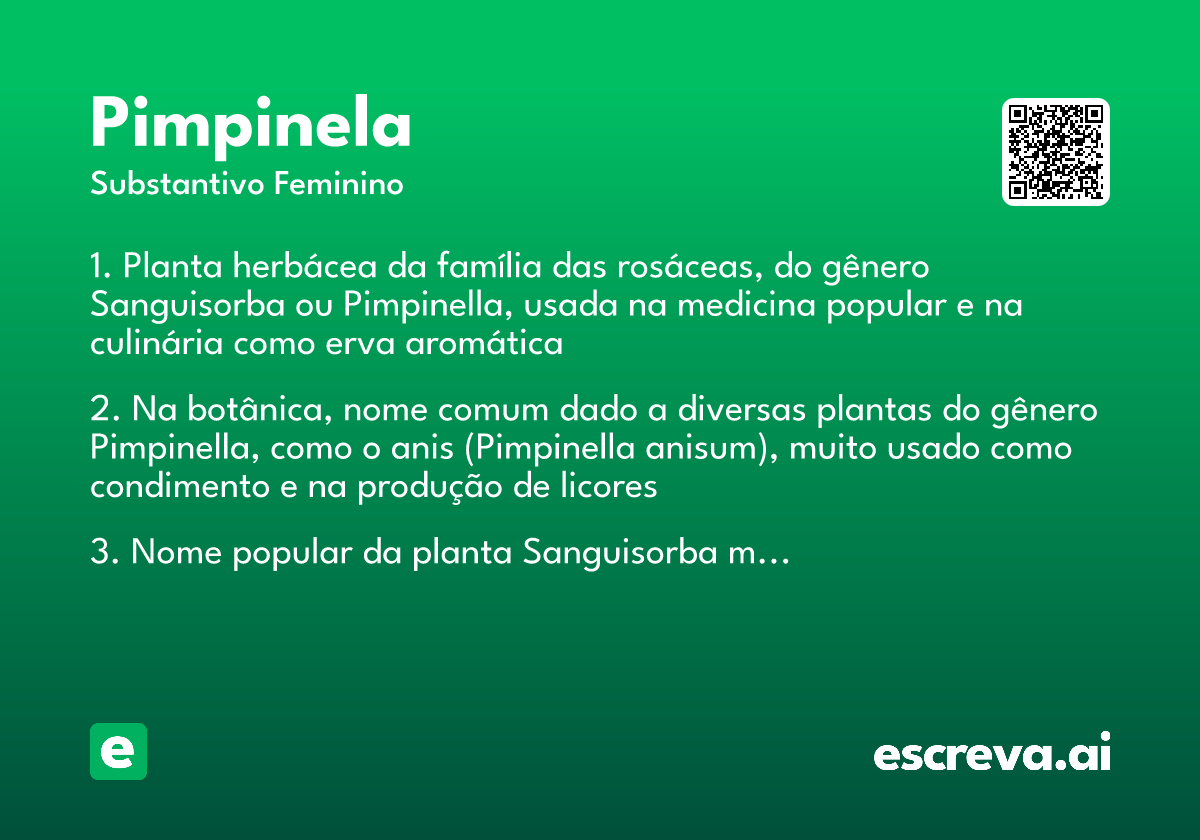 pimpinela