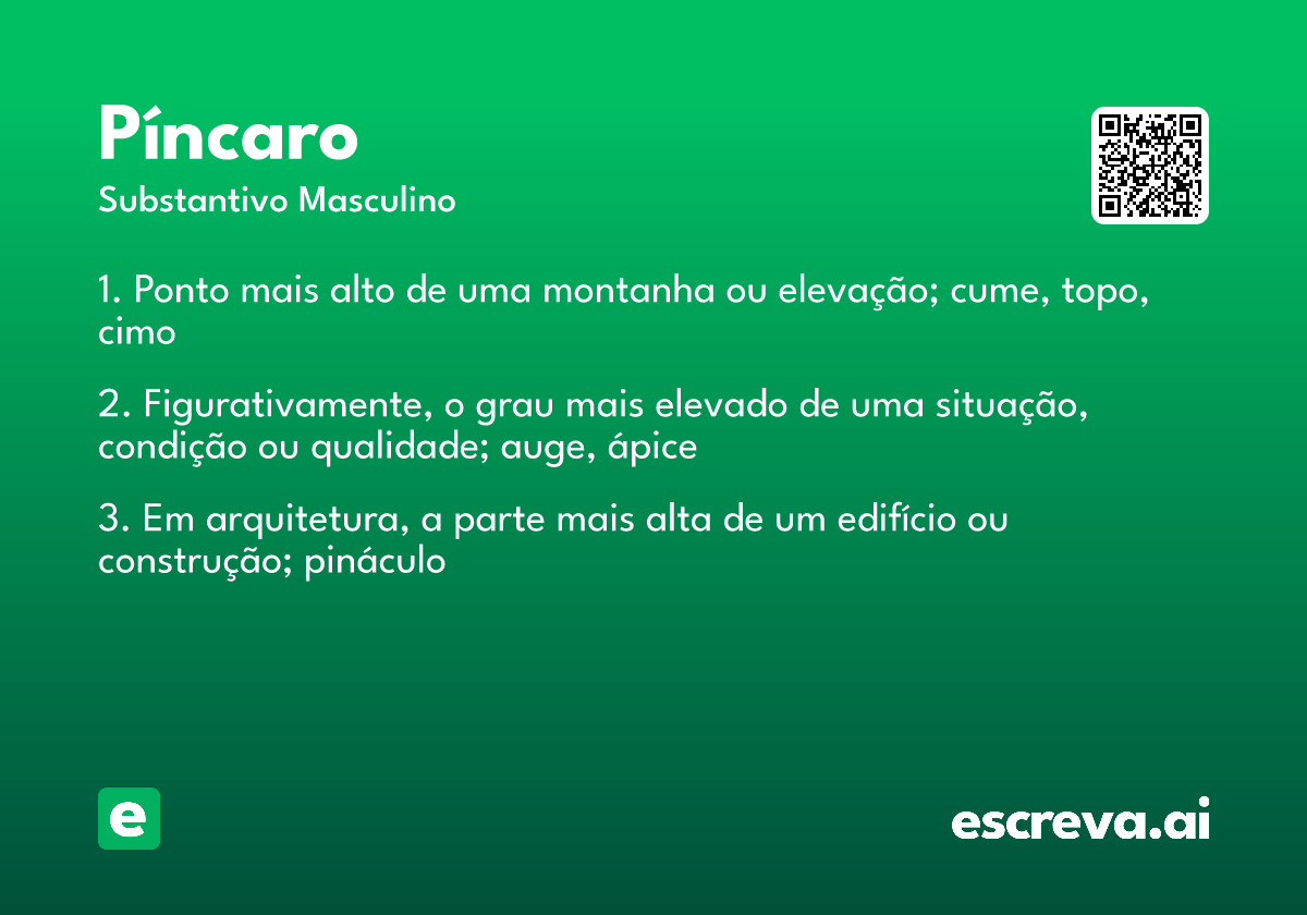 píncaro