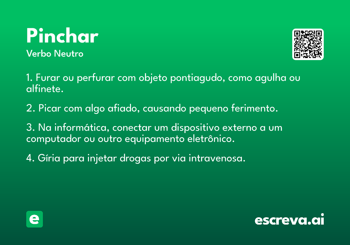 pinchar