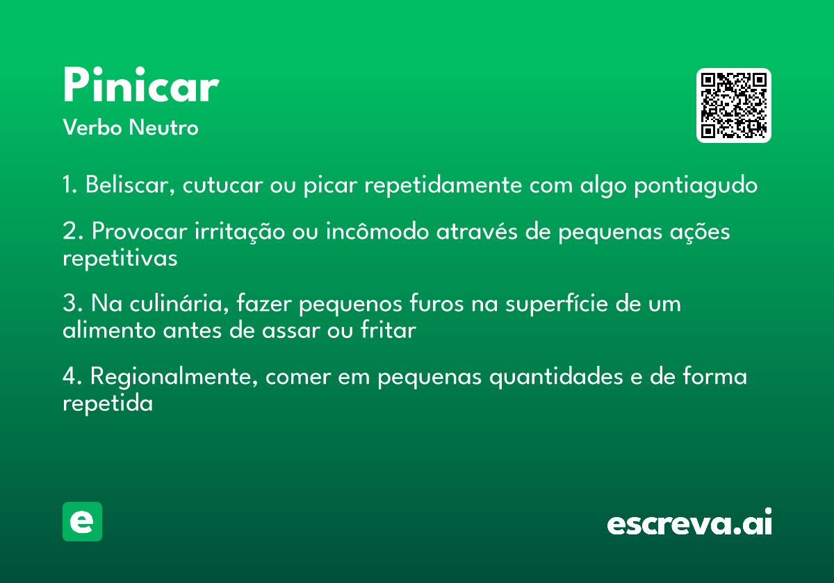 pinicar