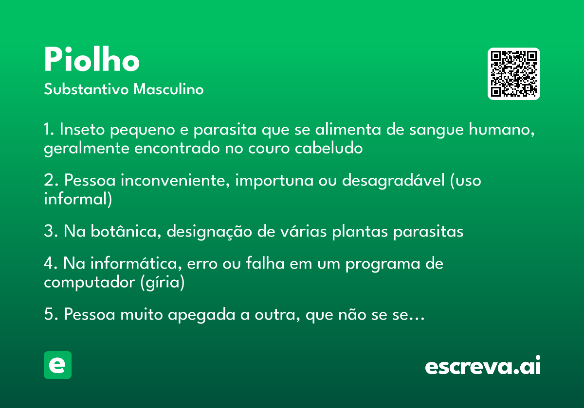 piolho