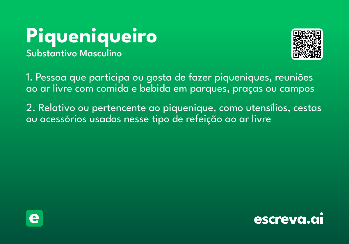 piqueniqueiro