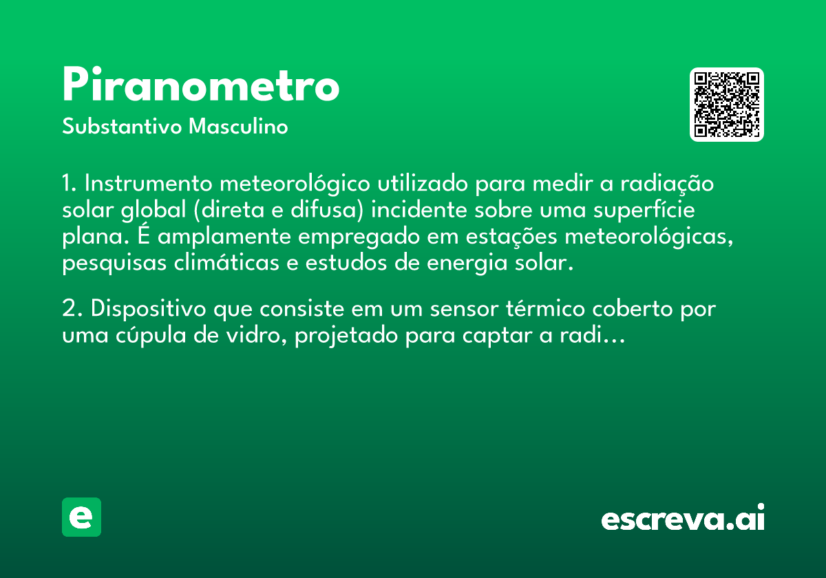 piranometro