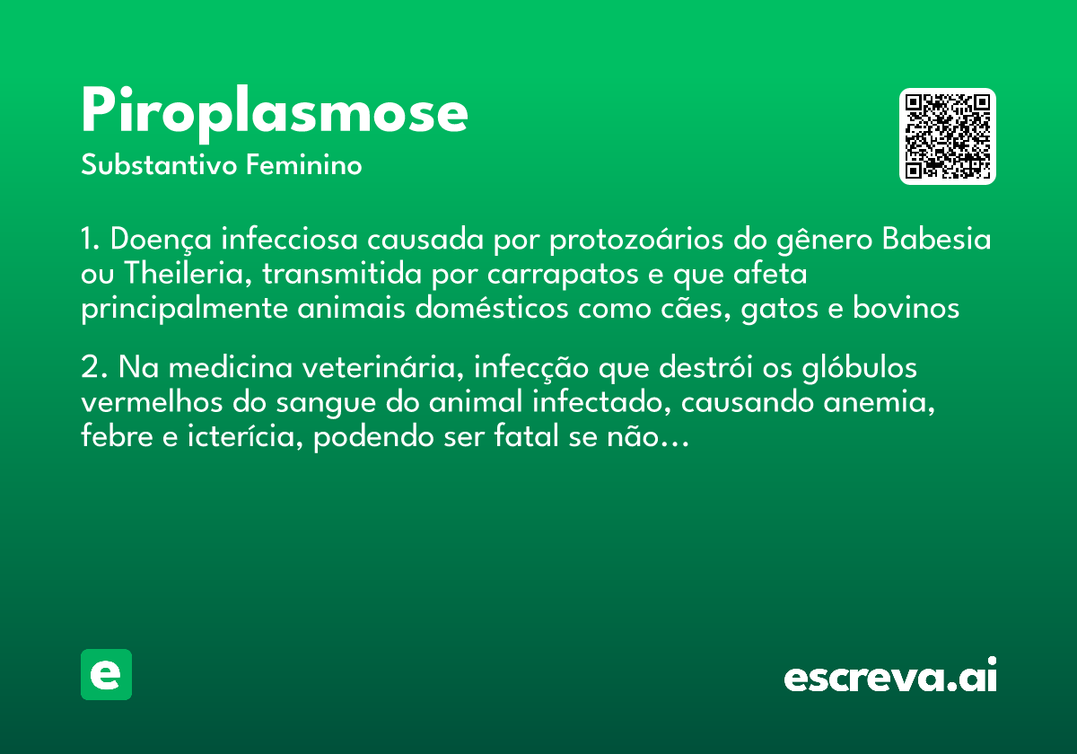 piroplasmose