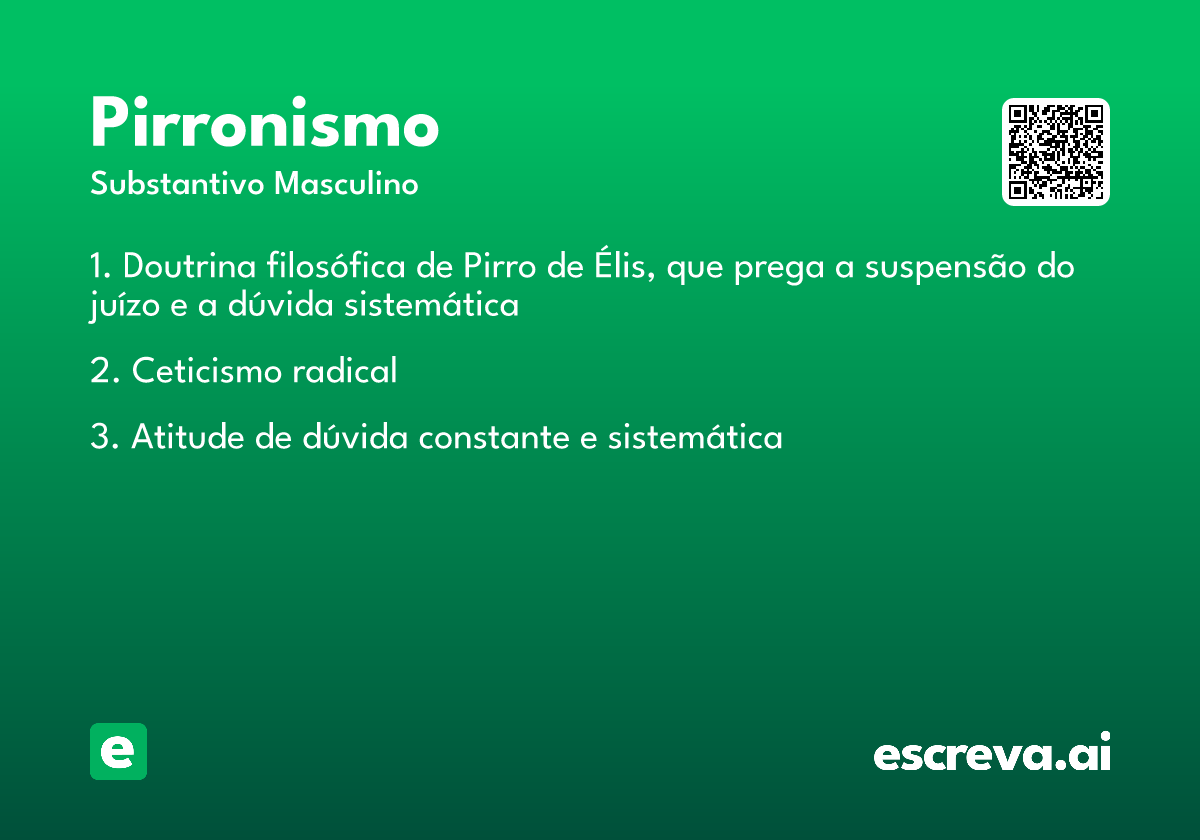 pirronismo