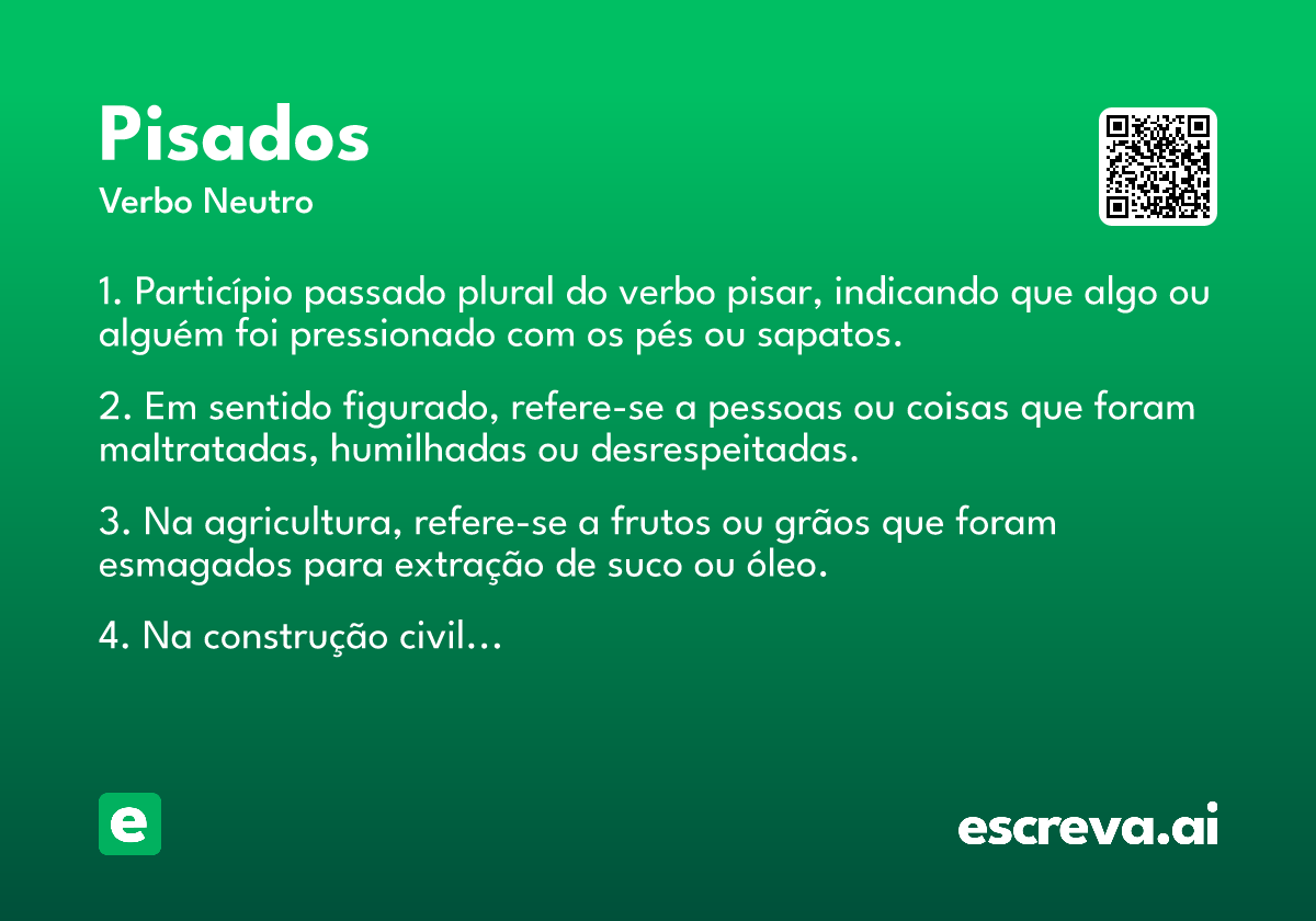pisados