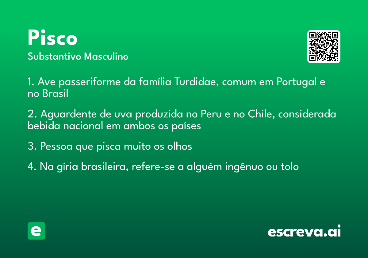 pisco