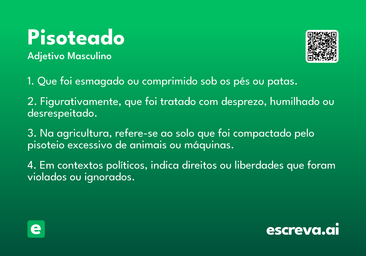 pisoteado