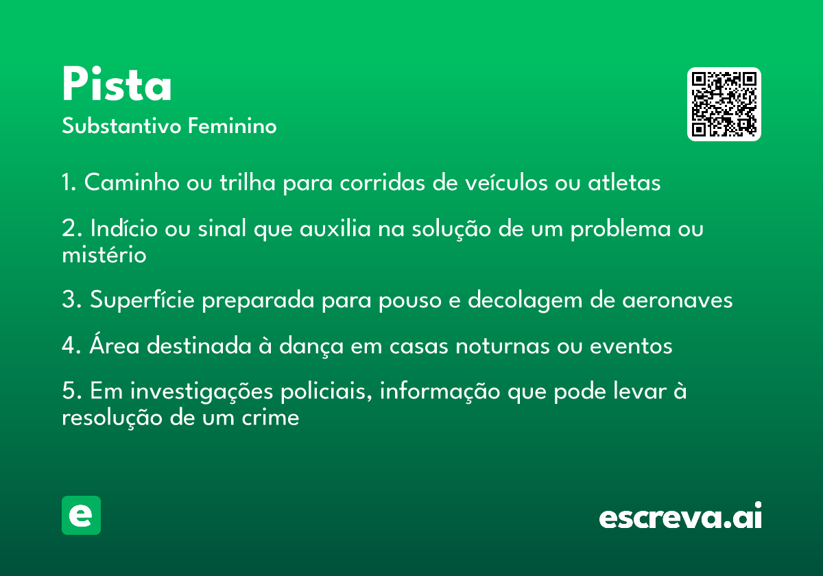 pista