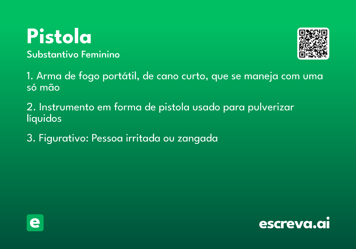 pistola