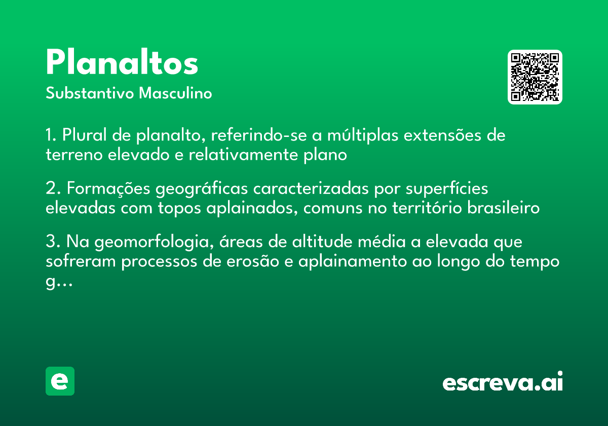 planaltos