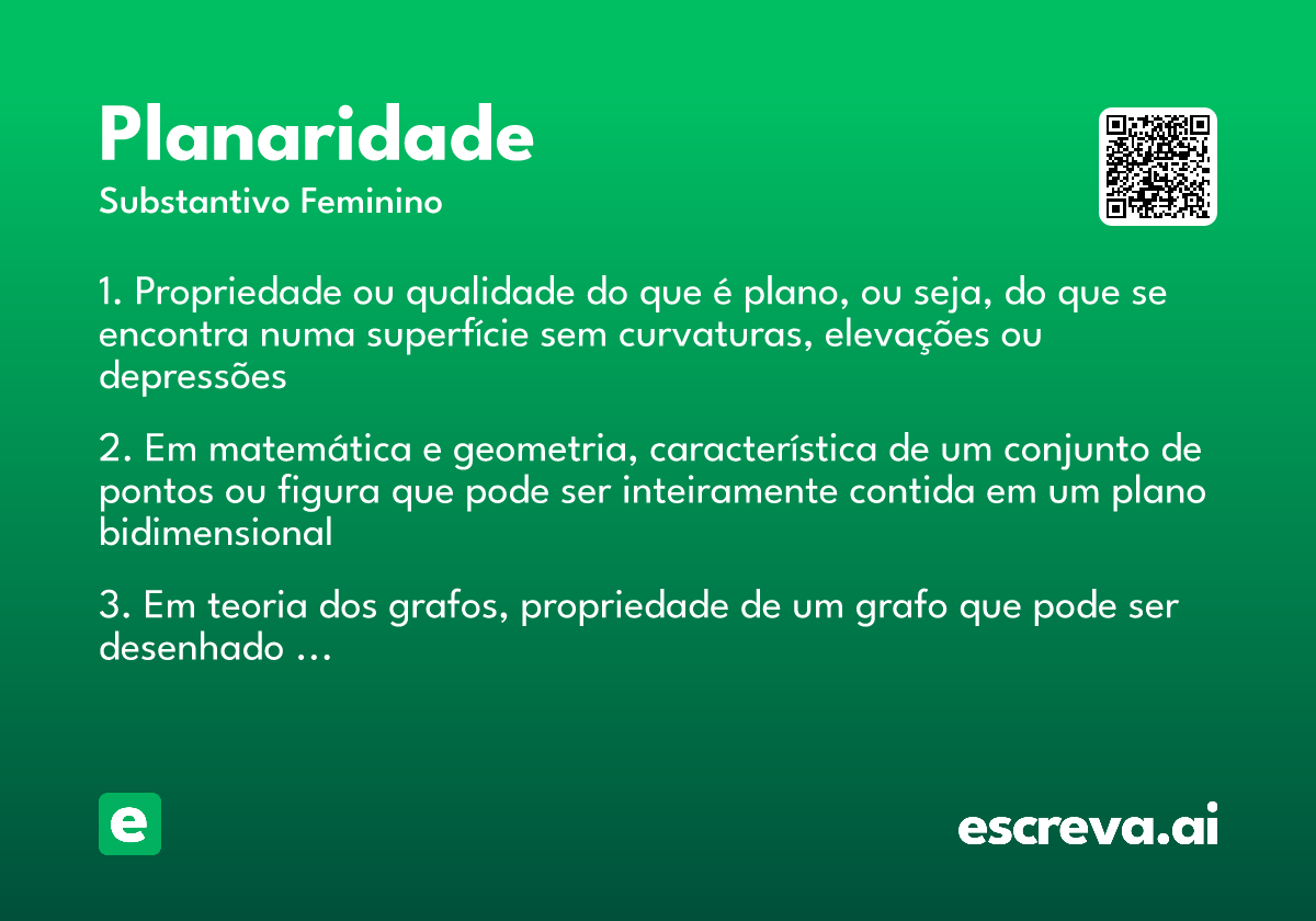 planaridade