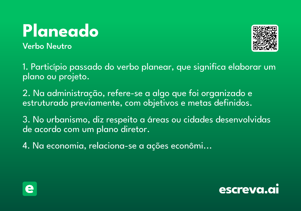 planeado