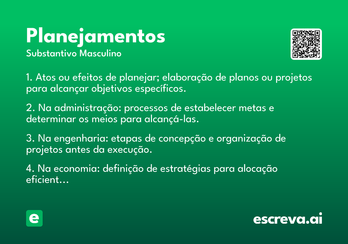 planejamentos