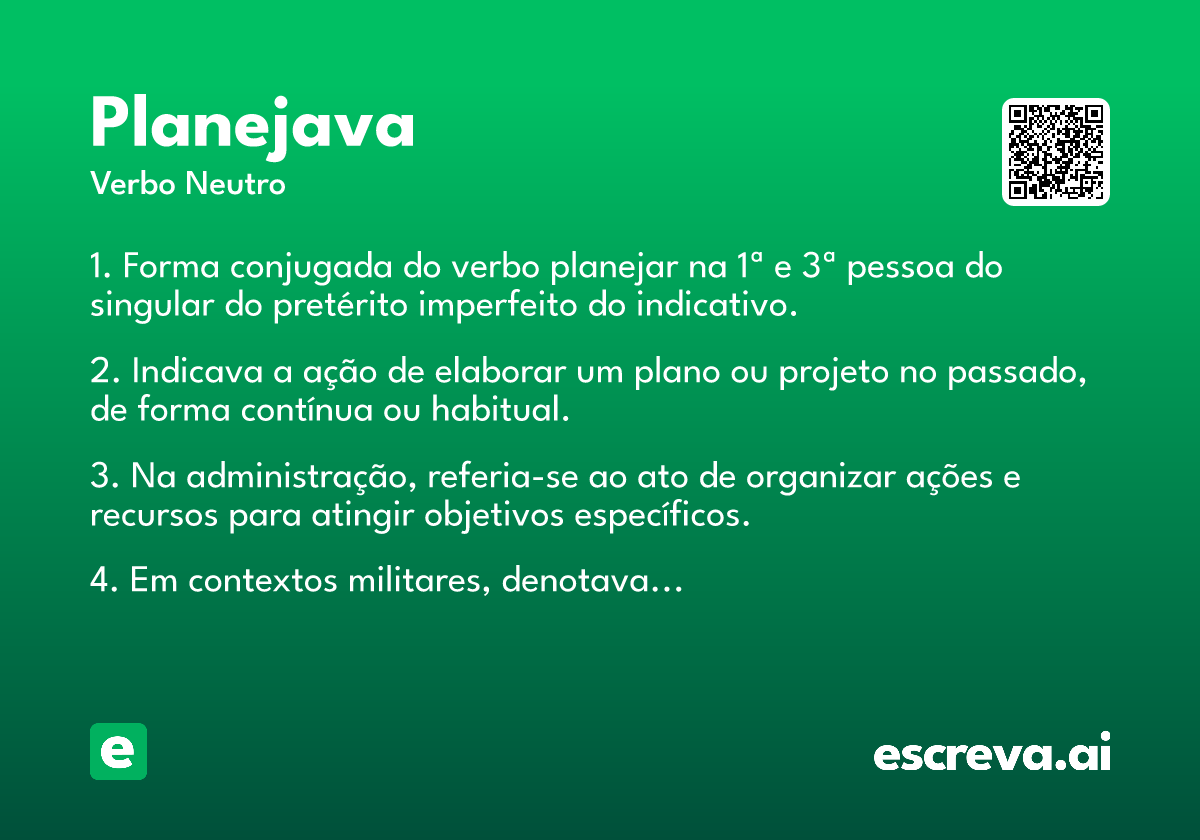 planejava