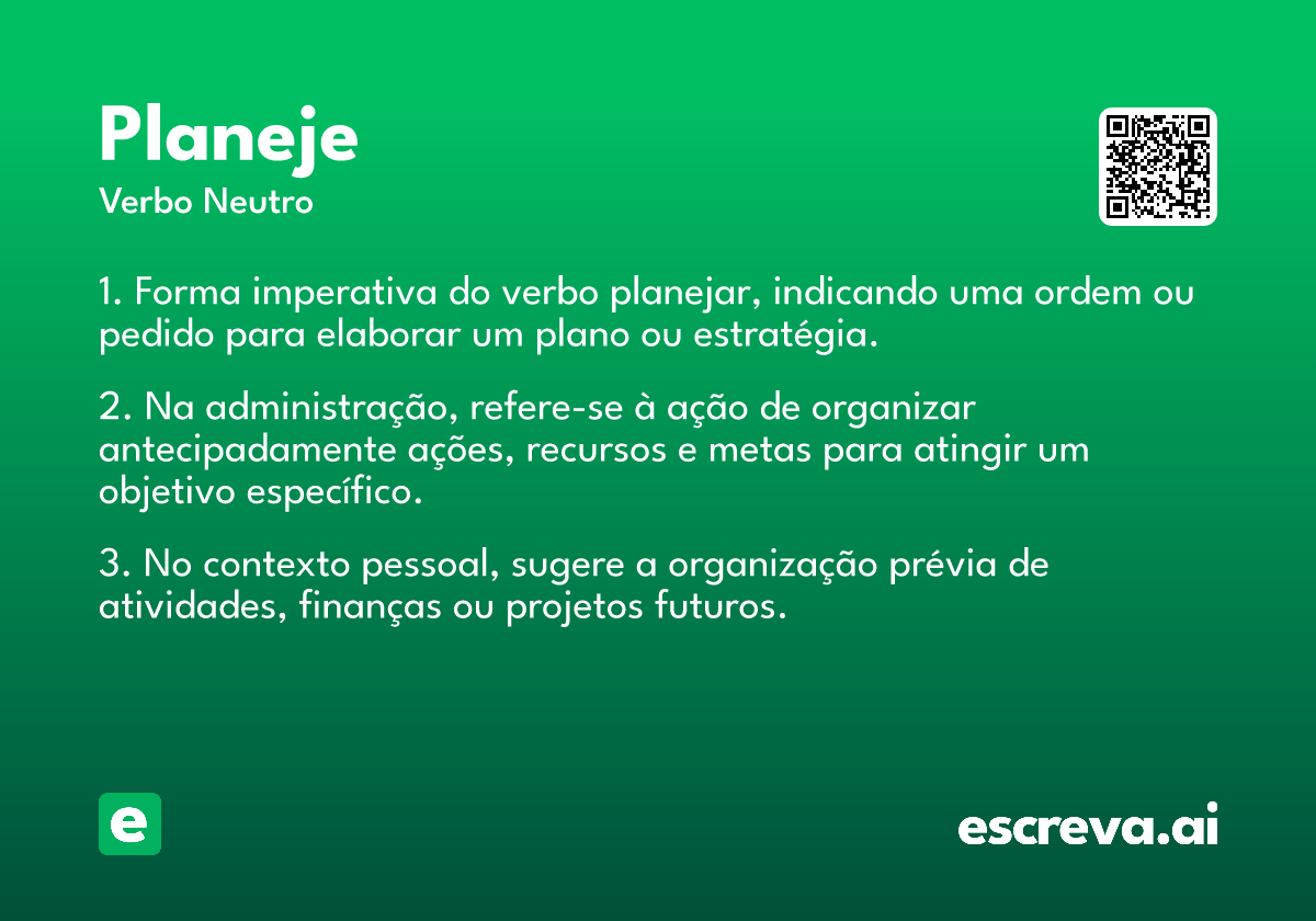 planeje