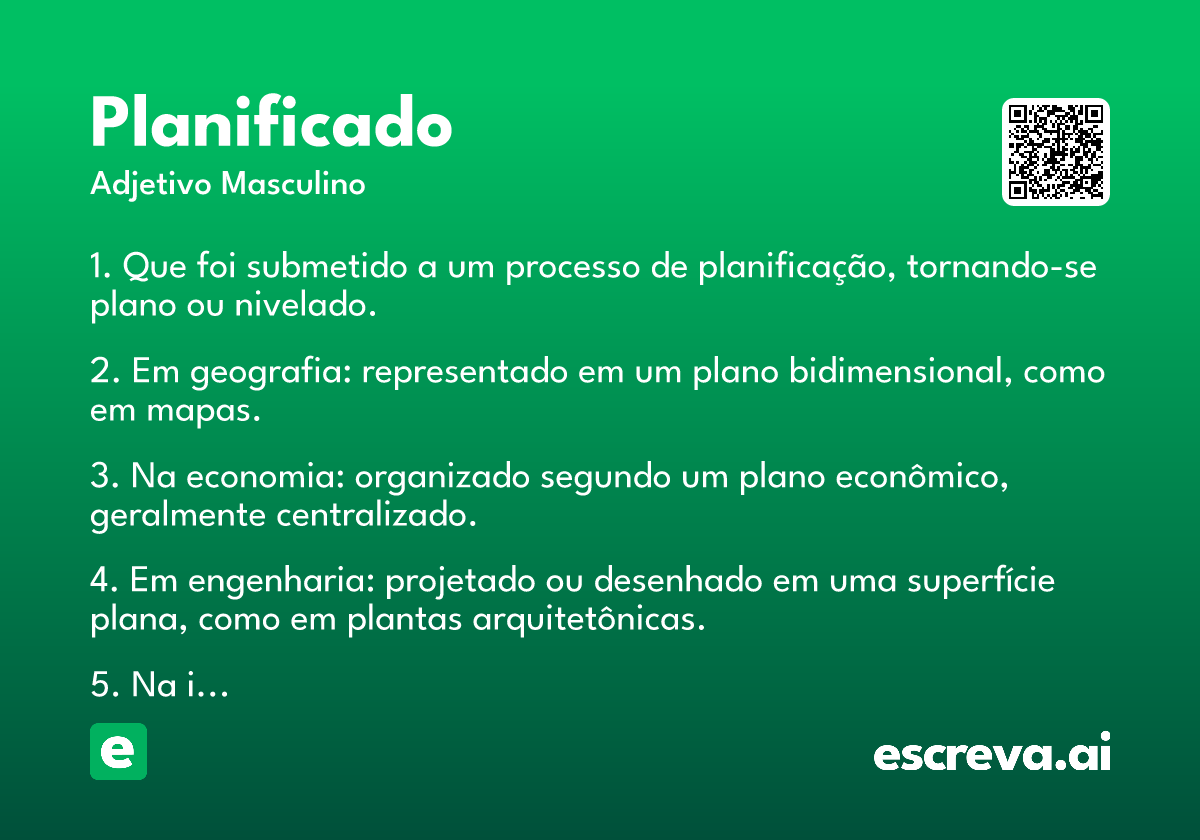 planificado