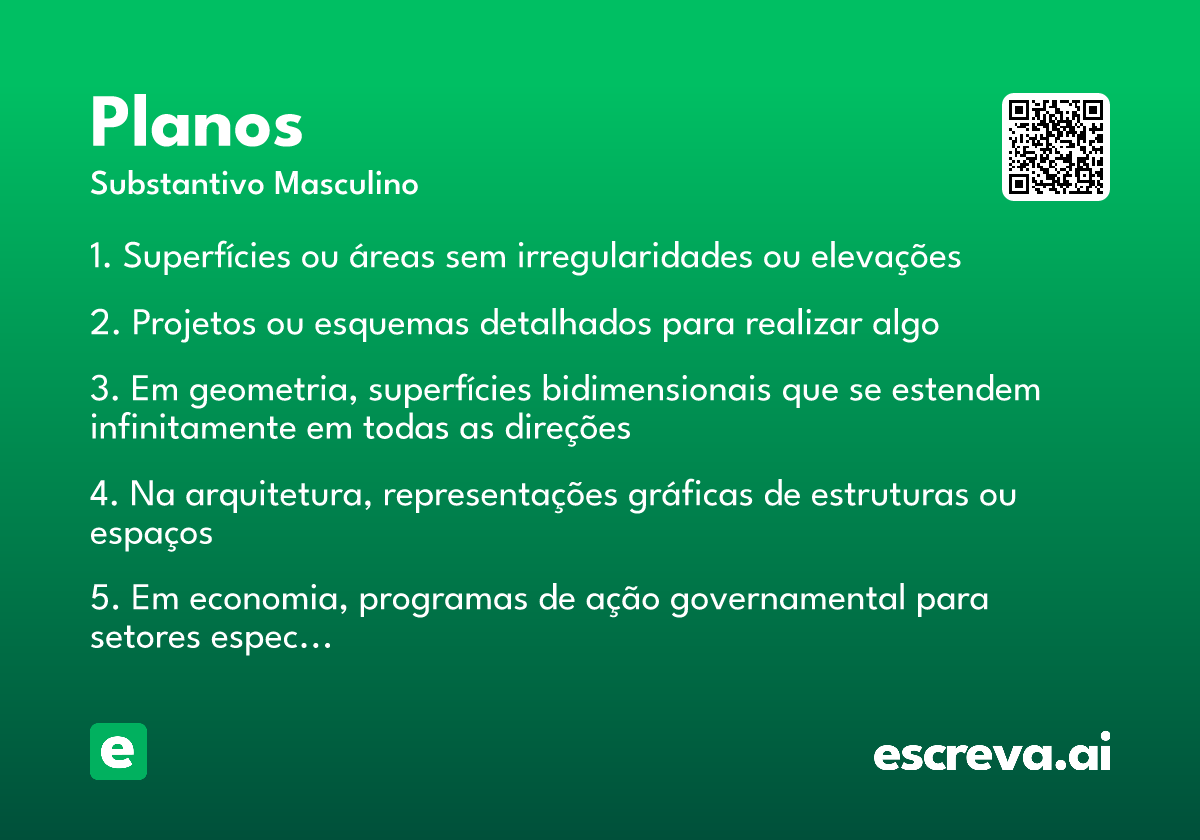 planos