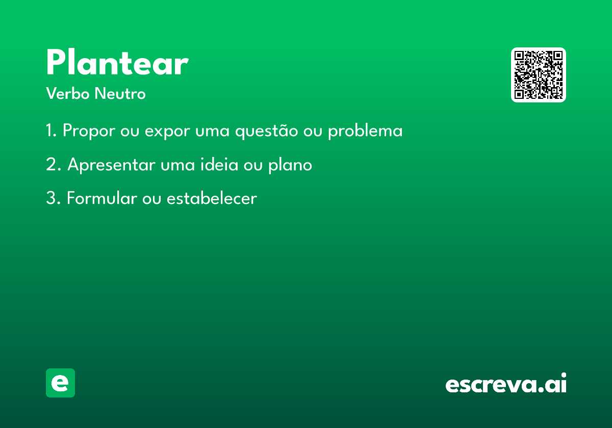 plantear