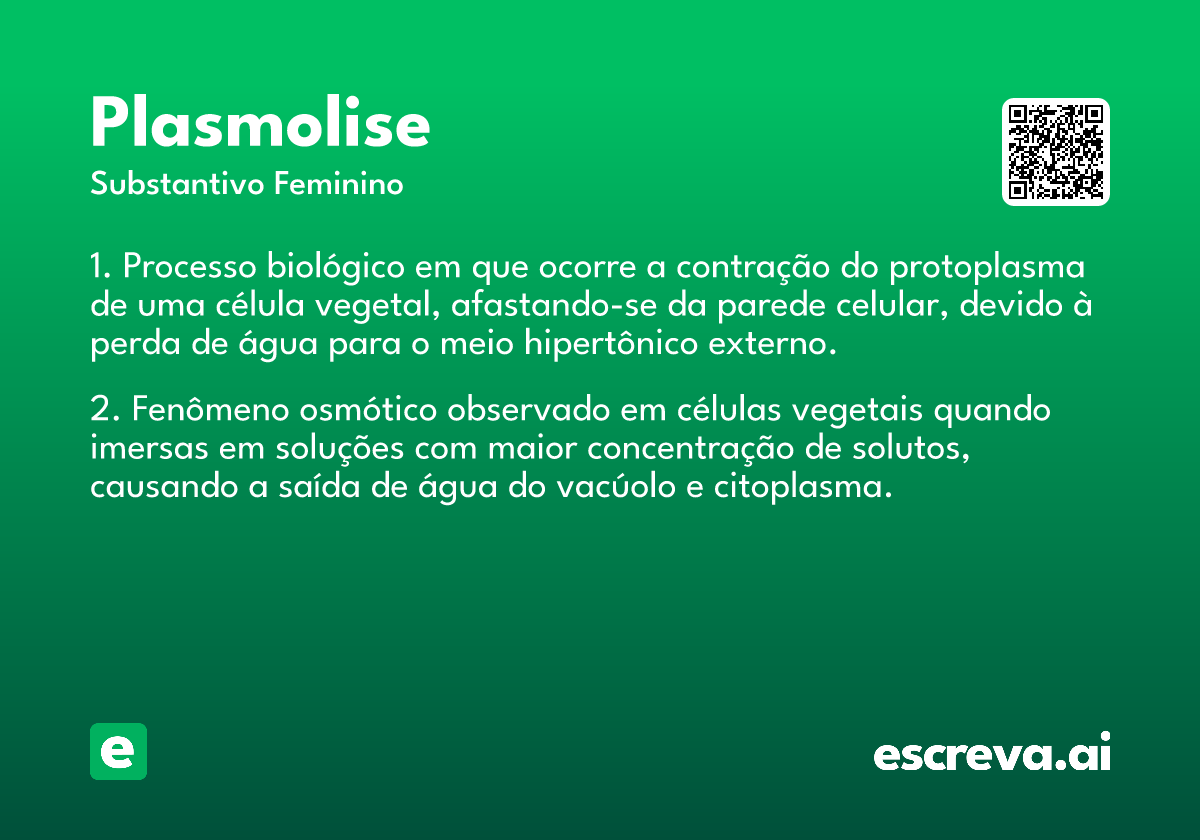 plasmolise