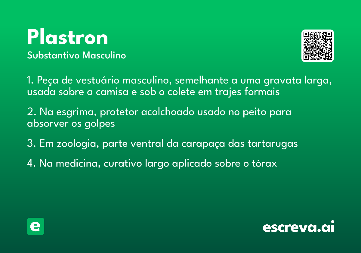 plastron