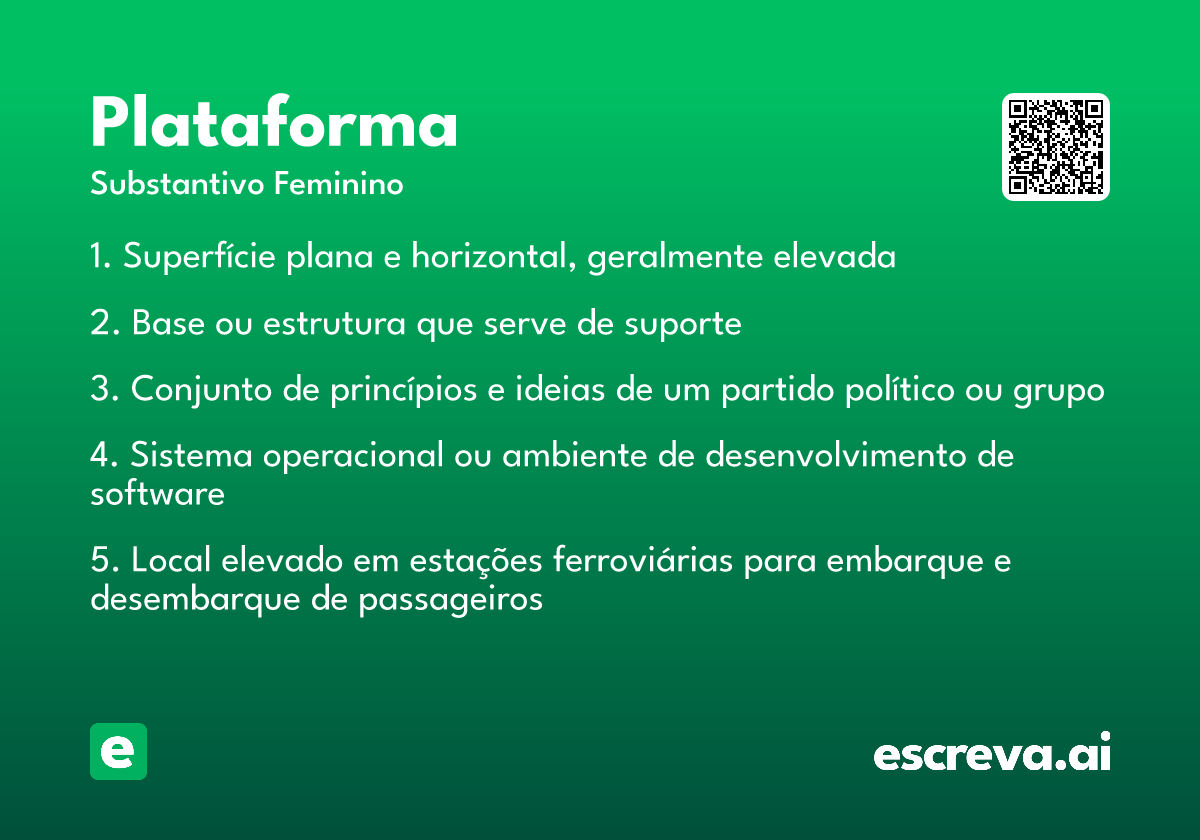 plataforma