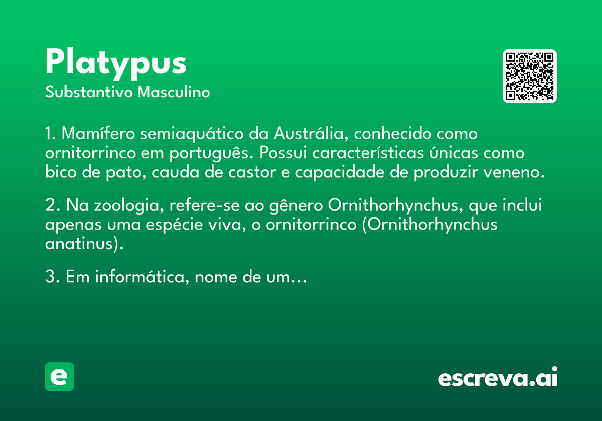 platypus