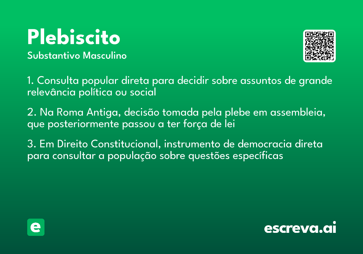 plebiscito