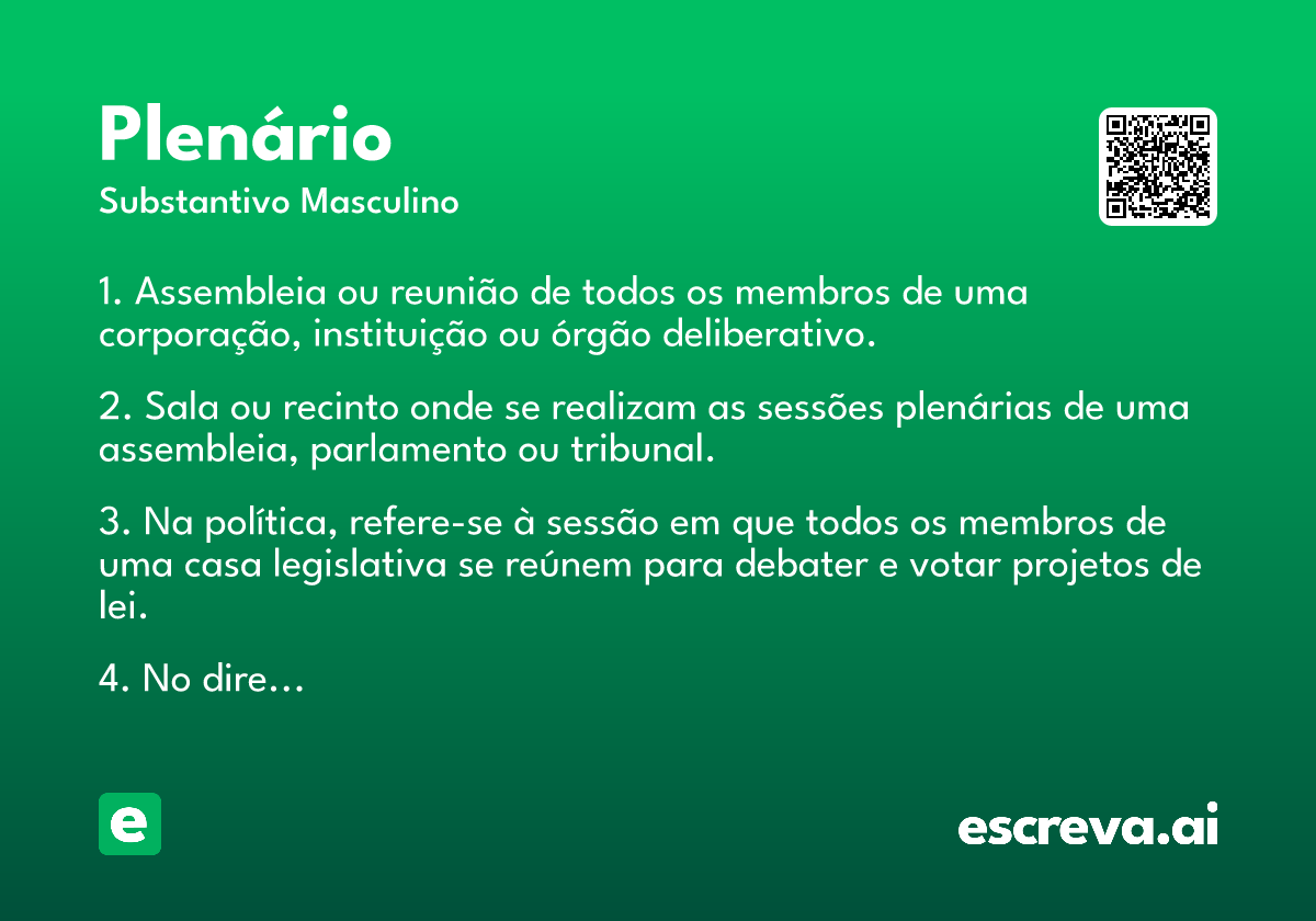 plenário
