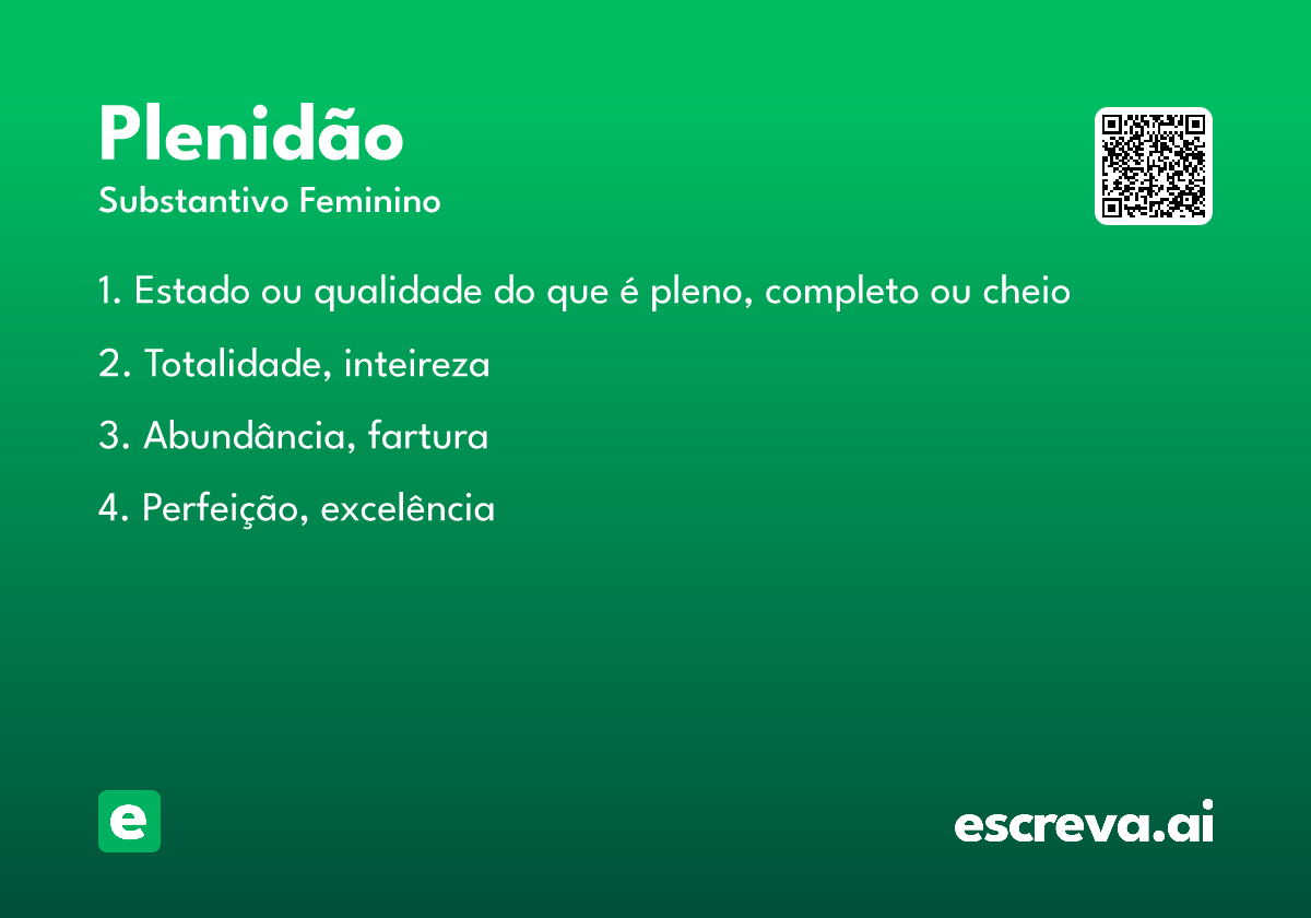 plenidão