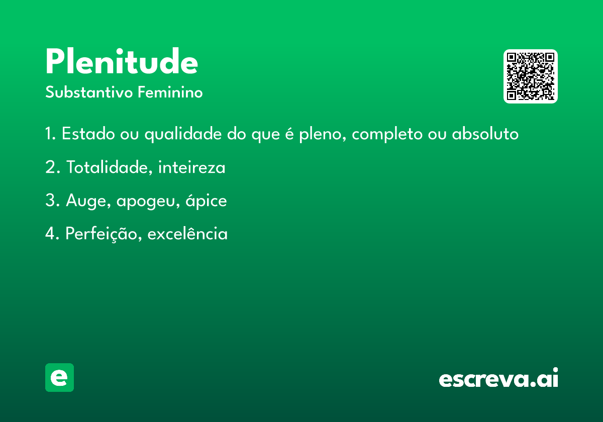 plenitude
