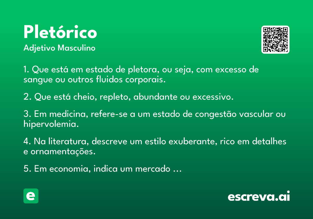 pletórico