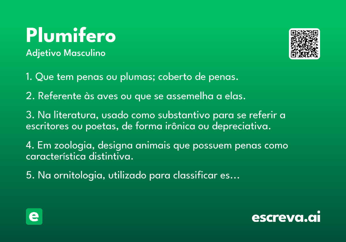 plumifero