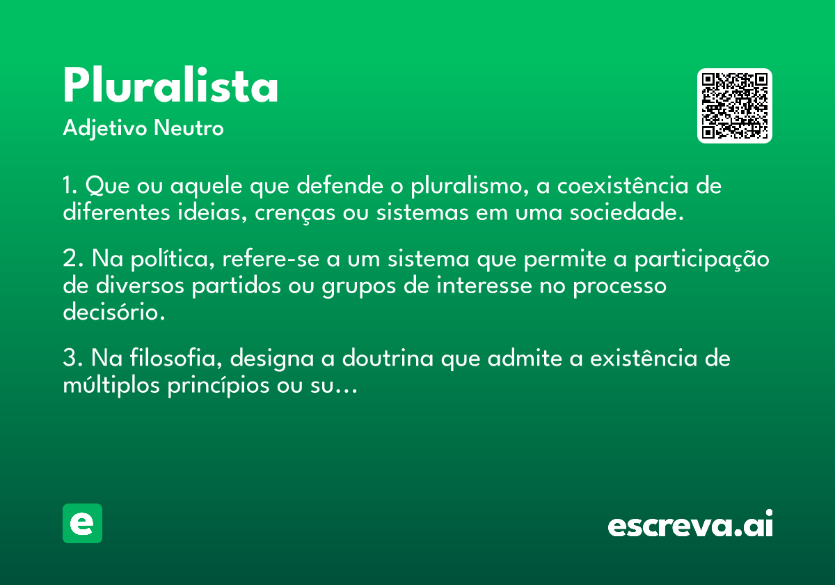 pluralista