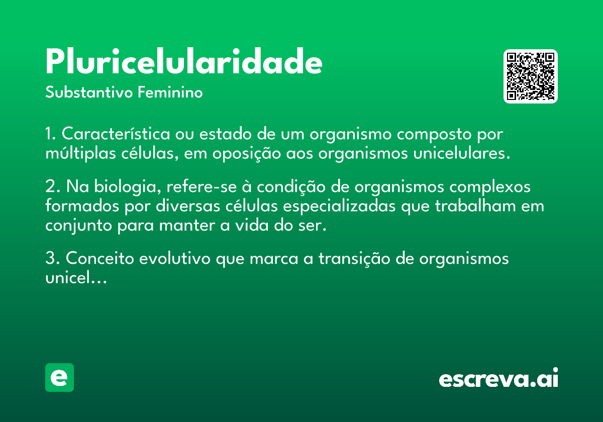 pluricelularidade